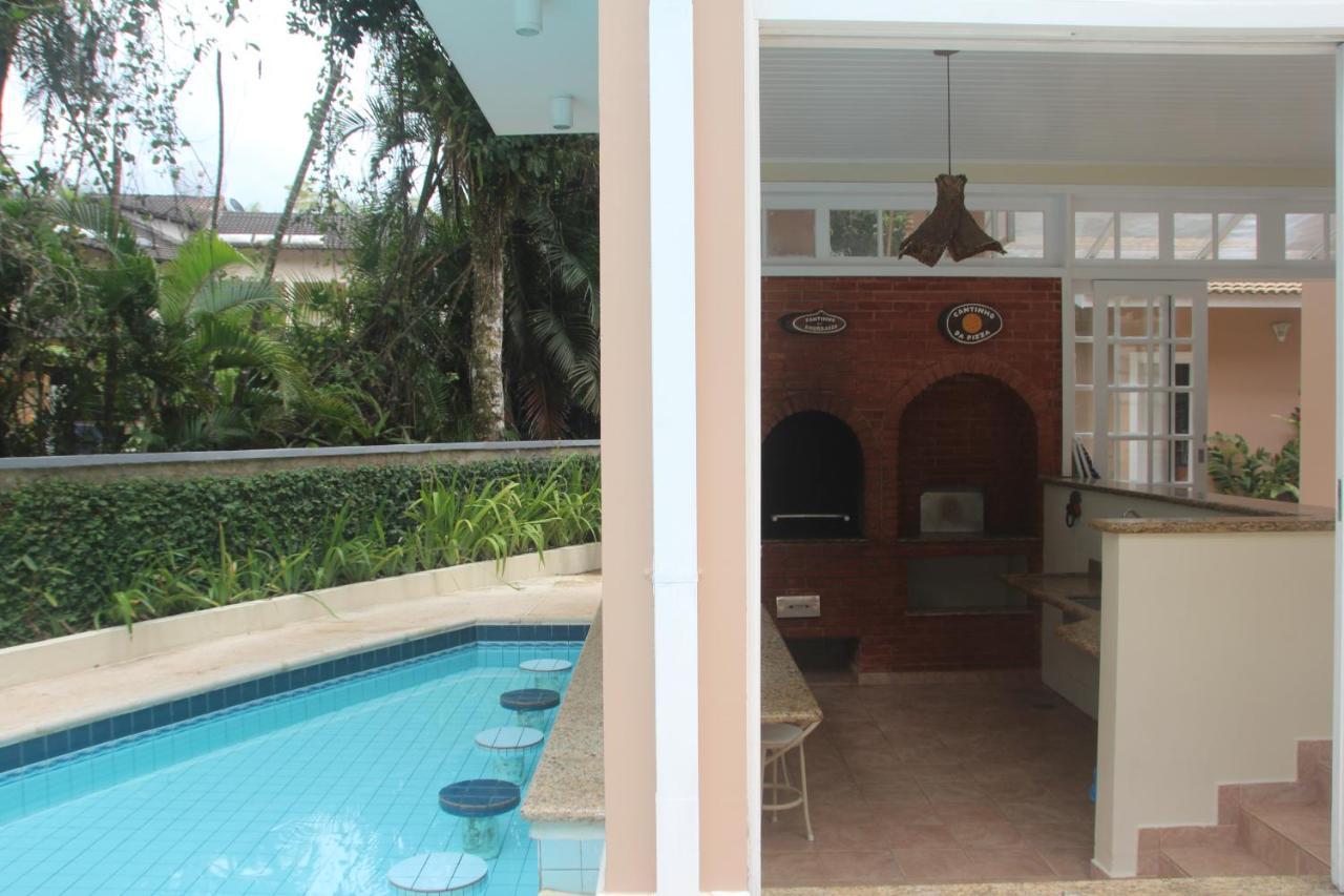 Casa Em Condominio, Pe Na Areia, Praia Guaratuba Bertioga Exteriör bild